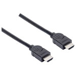 Manhattan 355308 HDMI Cable 1.50 m Black 4K UHD Monitor Cables