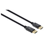 Manhattan 355575 DisplayPort Cable DisplayPort plugs 2m Black gold plated