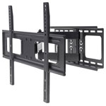 Manhattan 461283 TV wall mount for curved TVs tiltable swivelling adjustable