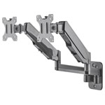 Manhattan 461627 Monitor wall mount 17-32 Black Rotatable Height-adjustable