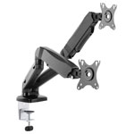 Manhattan 462501 Monitor desk mount 17"-32" Black Height-adjustable Tiltable