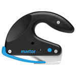 MARTOR 433.02 SECUMAX OPTICAL CUTTER Blue Plastic Safety Cutter