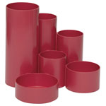 Maul 4115625 MAULtubo Recycling Tidy Red 6 compartments