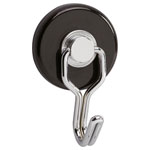 Maul 6155790 Magnet Hook Round Black Silver Ø35xH53mm 2 pcs