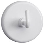 Maul 6158002 Round Hook Magnet White Ø36xH36mm 5 pcs