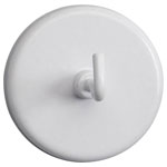 Maul 6159002 Magnet Round Hook White Ø47 mm x H36 mm 5 pcs