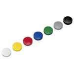 Maul 6163999 Magnet MAULsolid Round 38mm x 15.5mm 10pcs Multicolour