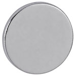 Maul 6166196 Neodym magnet Disc Silver 10mm x 1mm 10 pcs