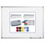 Maul 6309584.SSIE Maulpro Whiteboard set 120x90cm White Plastic incl. tray