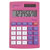Maul 7261022 Calculator Pink 8 Digit Display Battery & Solar Powered