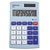 Maul 7261034 M 8 Pocket Calculator Light Blue 8 Digit Battery Solar Powered