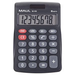Maul 7263090 Mj 450 Desk Calculator Black 8 Digit Solar Battery 113X72 mm