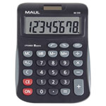Maul 7263490 Mj 550 Calculator Desk Black 8 Digits Battery & Solar 155X11mm