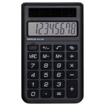 Maul 7268290 Eco Pocket Calculator Black 8 Digit Display Solar Powered 60X98X1