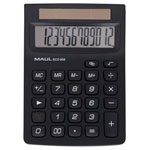 Maul 7268690 Eco Pocket Calculator Black 12 Digit Solar Powered 104X146X33mm