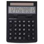 Maul 7268890 Eco 850 Pocket Calculator Black Solar Powered 12 Digit Display