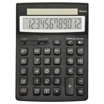 Maul 7268990 Eco Desk Calculator 12 Digit Black Solar Powered 155X210X33mm