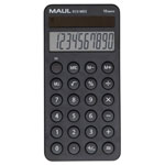 Maul 7275290 Eco Md Pocket Calculator Black 10 Digit Solar 72X147X13mm