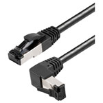 Maxtrack TI49-3L Network cable RJ45 CAT 8.1 S/FTP 3m Black Ammonia resistant