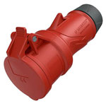 MENNEKES 14523 PowerTOP Xtra CEE connector 32 A 415 V AC red durable