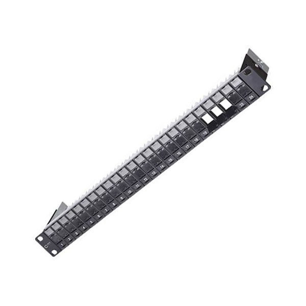Metz Connect 130920-BK-E patch panel 24 ports 483 mm black 1U uneq...