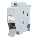 Metz Connect 1309A07003-E Outlet DIN rail Light grey Rail-mount Network Adapter