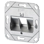 Metz Connect 130B20D11200KE Network outlet Flush mount 1 port socket insert