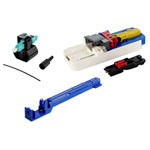 Metz Connect 1509MAJO002C-F OpDAT FAST Kit LC PC OM3/OM4 White Blue