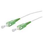 Metz Connect 151P7EAEA30E Singlemode Fibreglass FO Cable 3m White SC-APC