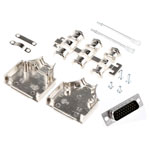 MH Connectors Mhdm15-Hd26Ms-K D-Sub Receptacle 180° 15-Pin Solder Bucket