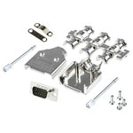 MH Connectors Mhdm9-Hd15Ms-K D-Sub Receptacle Set 15 Pins 180° Solder Bucket