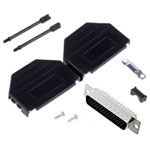 MH Connectors Mhdppk25Hd44Ms-K D-Sub Pin Strip Set 180° 25 Pins Solder Bucket