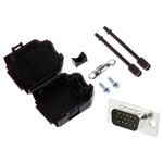 MH Connectors Mhdppk9Hd15Ms-K D-Sub Pin Strip Set 180° 9 Pins Solder Bucket