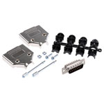 MH Connectors Mhdtpk15-Dm15P-K D-Sub Pin Strip Set 180° 15-Pin Solder Bucket