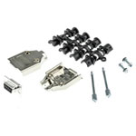 MH Connectors Mhdtpk9-Db9S-K D-Sub Receptacle Set 180° 9 Pins Solder Bucket 1