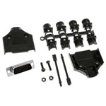 MH Connectors Mhdtppk15Hd26Msk D-Sub Pin Strip Set 180° 15 Pins Solder Bucket