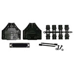 MH Connectors Mhdtppk25-Db25Pk D-Sub Pin Strip Set 25 Pins Solder Bucket 180°