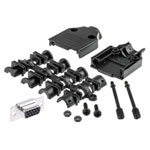 MH Connectors Mhdtppk9Hd15Fsk D-Sub Receptacle Set 9 Pins Solder Bucket 180°