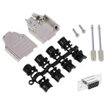 MH Connectors Mhdtzk9Hd15Fs-K D-Sub Receptacle Set 9 Pins Solder Bucket