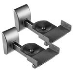 My Wall HB7L Speaker wall mount Black Tiltable Swivelling 286mm 2pc