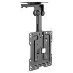 My Wall HL 45-2 L Monitor ceiling mount Black Tiltable Rotatable Roof mount