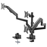 My Wall HL 51-3 L 3x Monitor Desk Mount Black Rotatable Tiltable 17-30