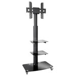 My Wall HP100L TV trolley Telescopic Height-adjustable 94cm-177.8cm