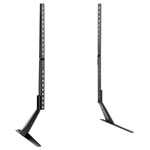 My Wall HP49L TV Stand Black Height-adjustable 58.4cm to 190.5cm