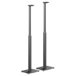 My Wall HS43L Speaker Stand Height-adjustable Black 2 pieces Speaker Wall Brac