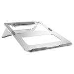 My Wall HT19L Laptop stand adjustable height aluminium grey lightweight