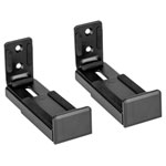 My Wall HZ 30 L Soundbar mounting brackets Black Rigid 2 pcs Speaker Wall Brkt