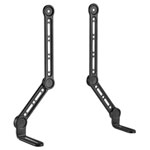 My Wall HZ32-1L Soundbar mounting brackets Tiltable Swivelling Black 1 pc