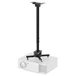 Neomounts CL25-550BL1 Projector ceiling mount Black Height-adjustable 114.5 cm