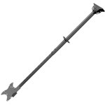 Neomounts CL35-340BL12 TV ceiling mount height-adjustable swivelling tiltable